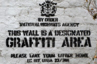 Banksy graffiti over the years, UK
