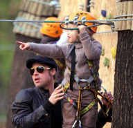 Brad and Angelina take kids to park in Budapest_Part3
