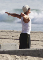 The Beach Is Matthew McConaughey's Gym