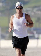 The Beach Is Matthew McConaughey's Gym