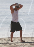 The Beach Is Matthew McConaughey's Gym