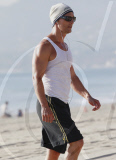 The Beach Is Matthew McConaughey's Gym