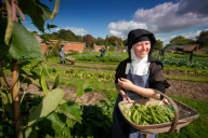 Self sufficient nuns at the Monastery of Visitation, Waldron, East Sussex , Britain - 01 Sep 2010
