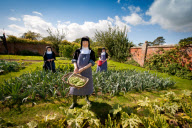 Self sufficient nuns at the Monastery of Visitation, Waldron, East Sussex , Britain - 01 Sep 2010
