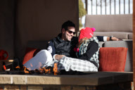 *EXCLUSIVE* LeAnn Rimes and Eddie Cibrian Hit the Slopes of Aspen