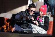 *EXCLUSIVE* LeAnn Rimes and Eddie Cibrian Hit the Slopes of Aspen