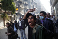 EGYPT: PROTEST IN CAIRO AGAINST PRESIDENT MUBARAK