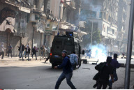 EGYPT: PROTEST IN CAIRO AGAINST PRESIDENT MUBARAK