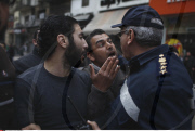 EGYPT: PROTEST IN CAIRO AGAINST PRESIDENT MUBARAK