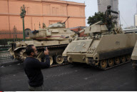 EGYPT: PROTEST IN CAIRO AGAINST PRESIDENT MUBARAK