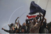 EGYPT: PROTEST IN CAIRO AGAINST PRESIDENT MUBARAK