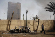 EGYPT: PROTEST IN CAIRO AGAINST PRESIDENT MUBARAK