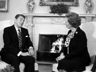 Reagan Meets Thatcher