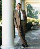 Former US President Ronald Reagan