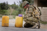 Improvised Explosive Device (IED) bomb squad in Helmand province, Afghanistan.