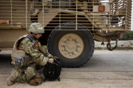 Improvised Explosive Device (IED) bomb squad in Helmand province, Afghanistan.