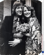 Brian Southcombe (1st Husband) With Wife Charlotte Rampling On Their Wedding Day At Kensington Registry Office. Rampling Married The Actor And Publicist Bryan Southcombe In 1972 And Had One Child Barnaby Southcombe (now A Successful Television Direct