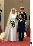WEDDING OF PRINCE WILLEM ALEXANDER AND MAXIMA ZORREGUIETA IN AMSTERDAM, NETHERLANDS - 02 FEB 2002