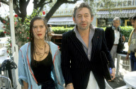 File pictures of late French  singer Serge Gainsbourg