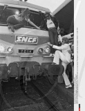 France, Bourgogne : Le train special "Phonogram"