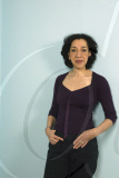 Author Andrea Levy at her London home.