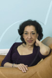 Author Andrea Levy at her London home.