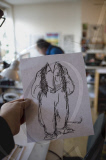 Art Spiegelman at home in New York