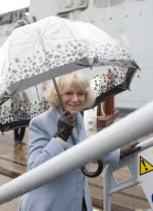 Camilla, Duchess of Cornwall visits RFA Argus at HM Naval Base, Portsmouth, Britain - 15 Feb 2011