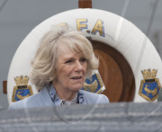 Camilla, Duchess of Cornwall visits RFA Argus at HM Naval Base, Portsmouth, Britain - 15 Feb 2011