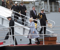 Camilla, Duchess of Cornwall visits RFA Argus at HM Naval Base, Portsmouth, Britain - 15 Feb 2011