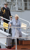 Camilla, Duchess of Cornwall visits RFA Argus at HM Naval Base, Portsmouth, Britain - 15 Feb 2011