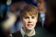 Justin Bieber attends the "Never Say Never" European Premiere