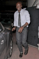 Seal and Heidi Klum leaving Matsuhisa after enjoying dinner