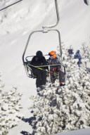 INFANTA ELENA AND ONS IN BAQUEIRA BERET STATION 