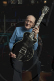 American jazz and country guitarist, songwriter and inventor Les Paul