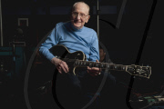 American jazz and country guitarist, songwriter and inventor Les Paul