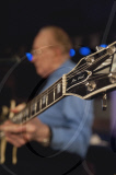 American jazz and country guitarist, songwriter and inventor Les Paul