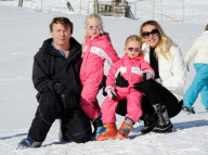 The DUTCH ROYAL family spending their winter vacation in Lech, Austria