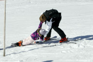 Dutch royal family on wintersport vacation in Lech, Austria