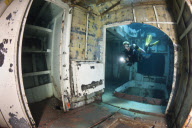 Diver Alex Mustard photographs undersea ship wrecks across world - Feb 2011