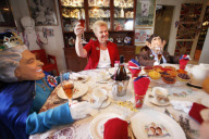 Janet Williams with her huge collection of British Royal family memorabilia, Sydney, Australia - 22 Feb 2011