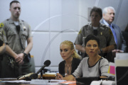 Lindsay Lohan appears before Judge Schwartz with her attorney