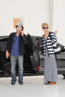 *EXCLUSIVE* Charlie Sheen hits the road with his 3 ladies
