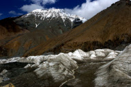 CHINA-QILIAN MOUNTAINS-GLACIERS SHRINK