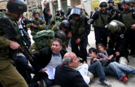 **MIDEAST-HEBRON-PROTEST