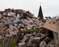 New Zealand earthquake aftermath, Christchurch, New Zealand - 26 Feb 2011