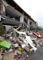 New Zealand earthquake aftermath, Christchurch, New Zealand - 26 Feb 2011