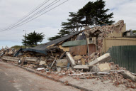 New Zealand earthquake aftermath, Christchurch, New Zealand - 26 Feb 2011