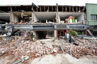 New Zealand earthquake aftermath, Christchurch, New Zealand - 26 Feb 2011