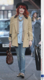 Florence Welch leaving the GMTV studios, London, Britain - 22 Mar 2010